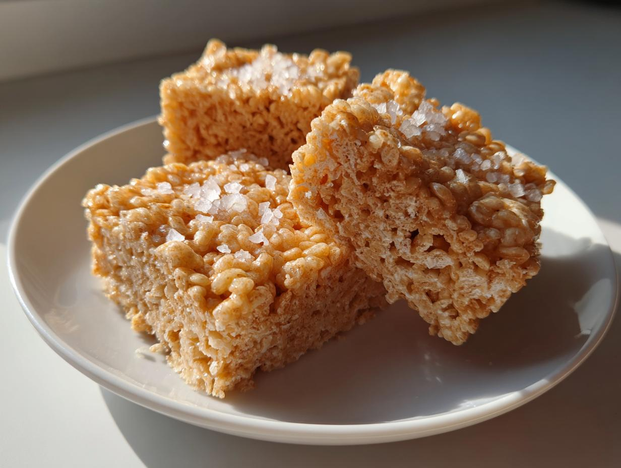 Brown Butter Crispy Rice Treats