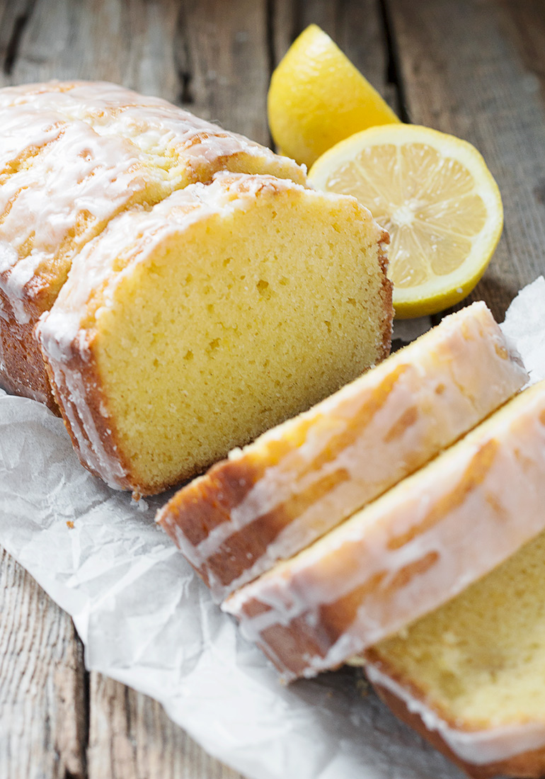 Lemon Glazed Pound Cake